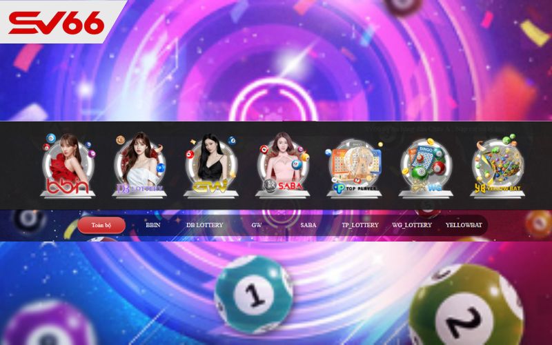 Các sảnh cược uy tín tại xổ số SV66