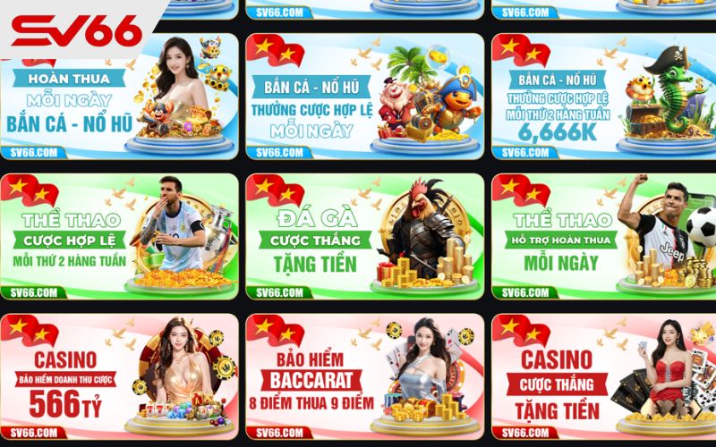 Nhiều ưu đãi khuyến mãi thể thao hấp dẫn