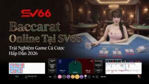 Baccarat Online Tại SV66 – Trải Nghiệm Game Cá Cược Hấp Dẫn 2026