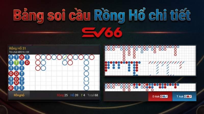 Bảng soi cầu Rồng Hổ chi tiết