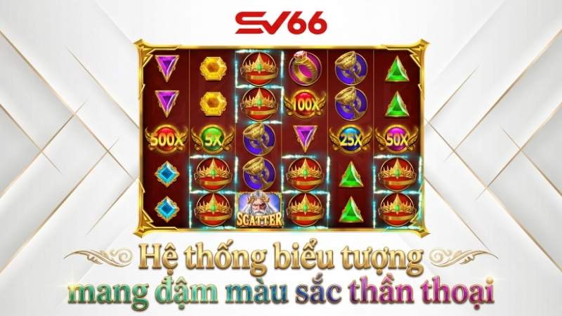 Hệ thống biểu tượng mang đậm màu sắc thần thoại